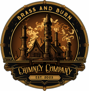 Brass and Burn Chimney Compnay Logo - Certified chimney technicians in Chester County, PA